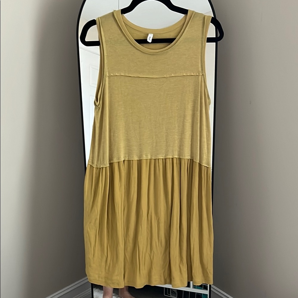 Wishlist Sleeveless Yellow Dress